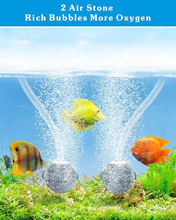 Biling Solar Aerator for Pond with 2200 mAh Battery Backup